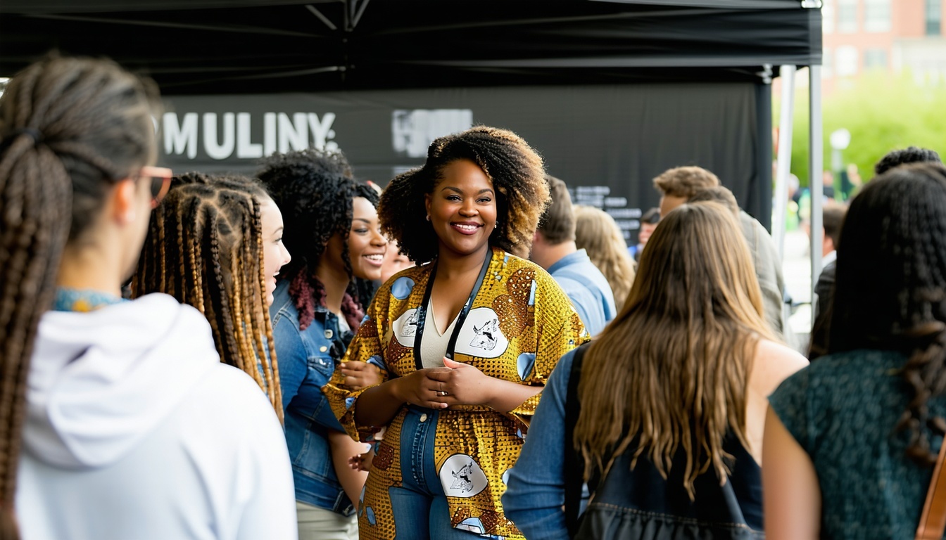 Community events connecting like-minded individuals